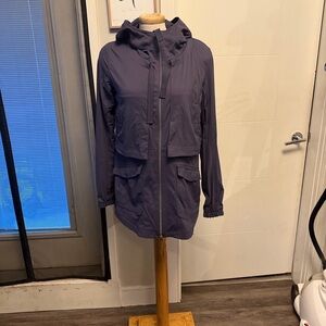 Lululemon smokey blue Hooded Jacket